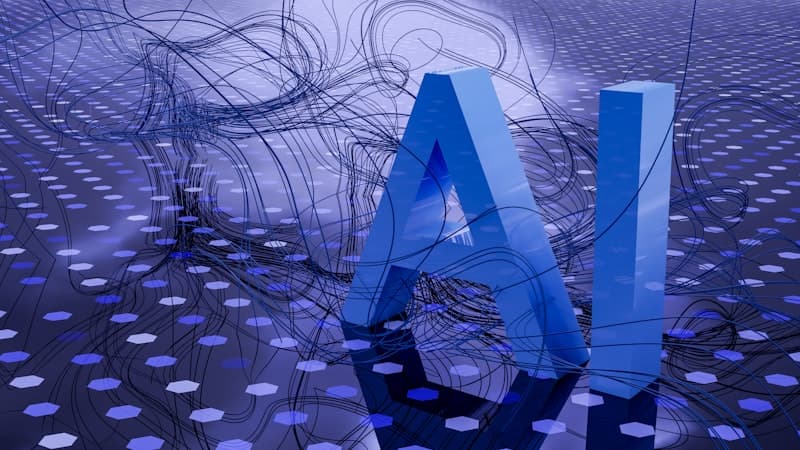 AI-powered automation concept illustration